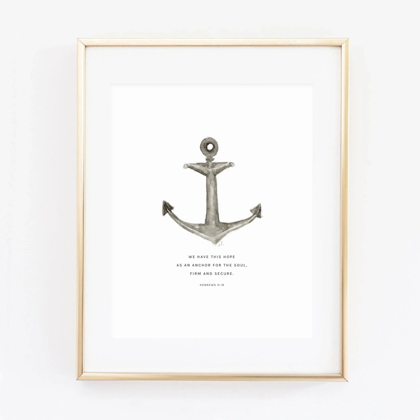 hebrews 6:19 anchor scripture print - emily lex studio