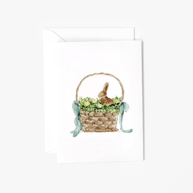 easter basket mini enclosure notecard