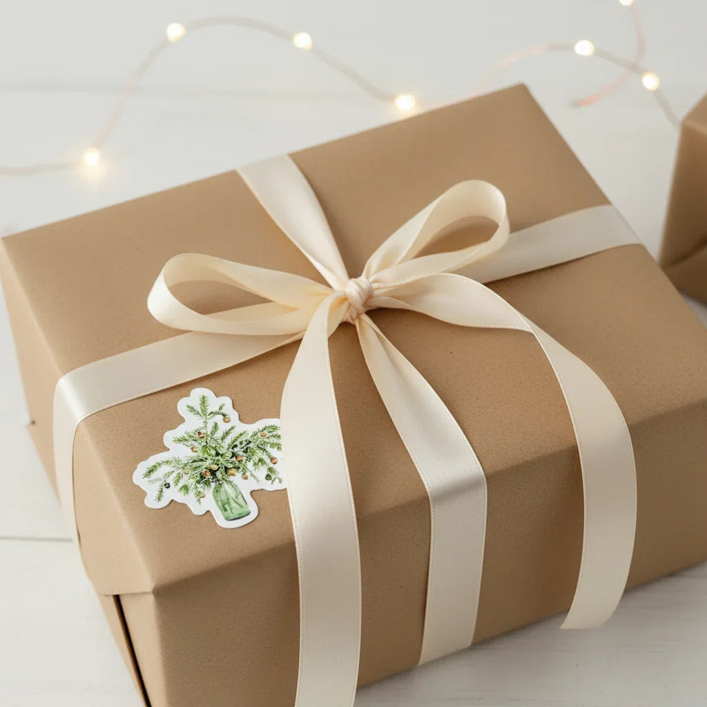 christmas boughs sticker