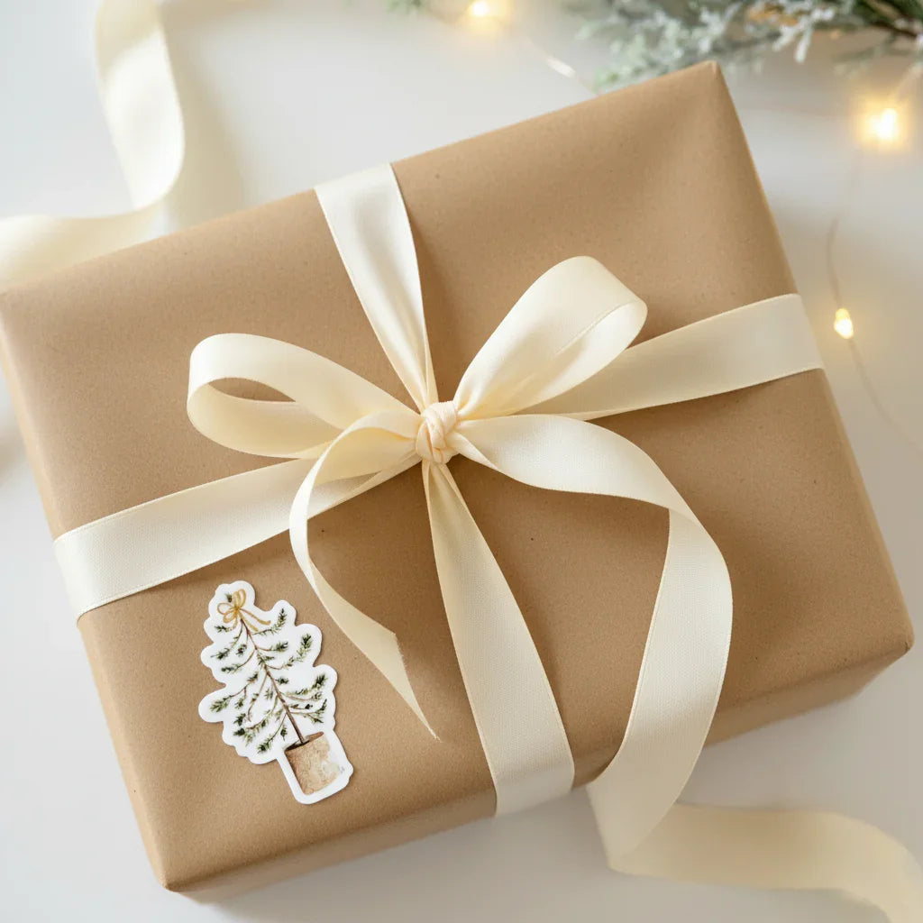 christmas tree sticker