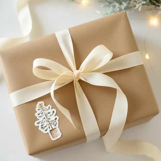 christmas tree sticker