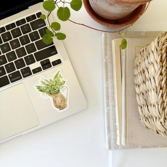 lily of the valley sticker