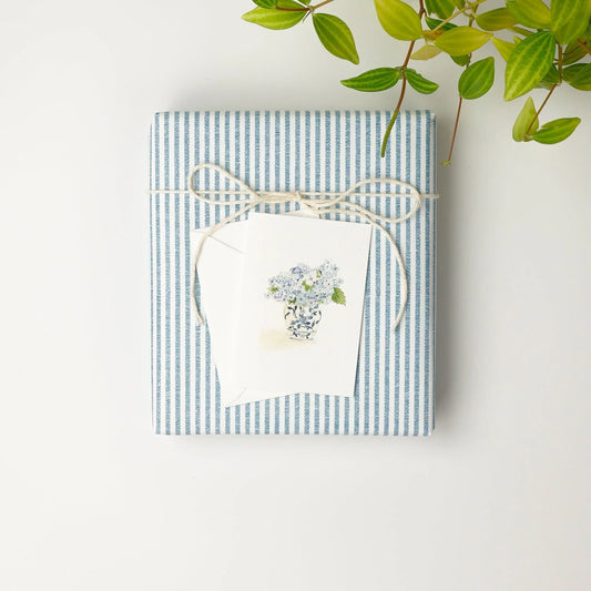 hydrangea bouquet mini notecard - emily lex studio