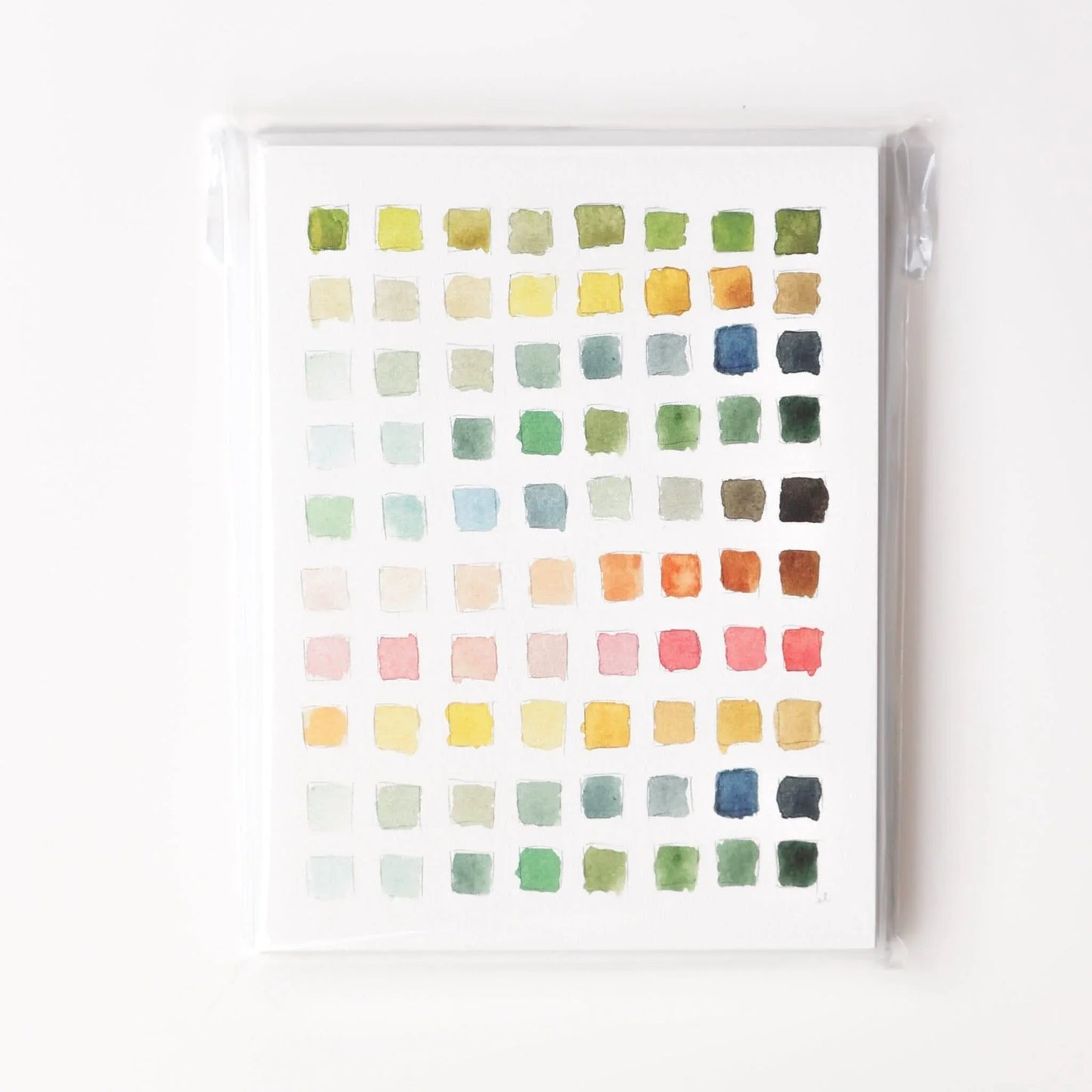 paint swatch notecards - emily lex studio