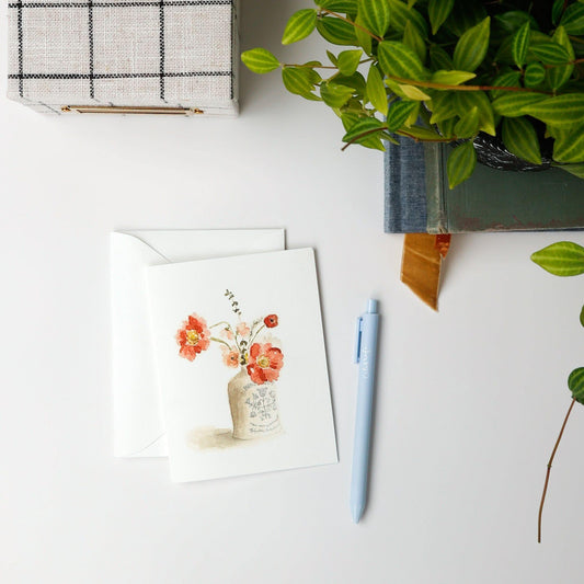 vintage bouquet notecards - emily lex studio