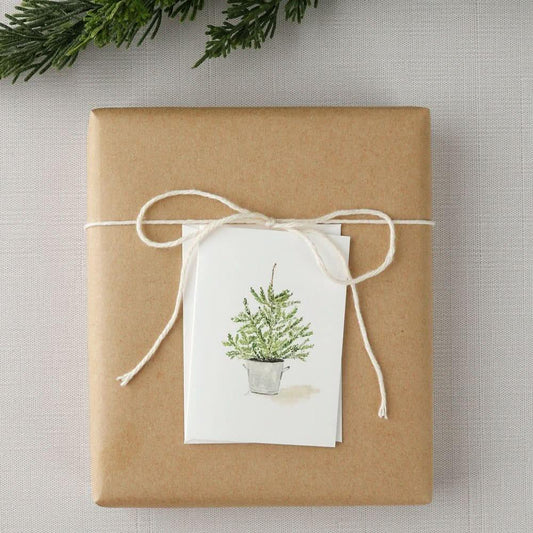 potted tree mini notecard - emily lex studio