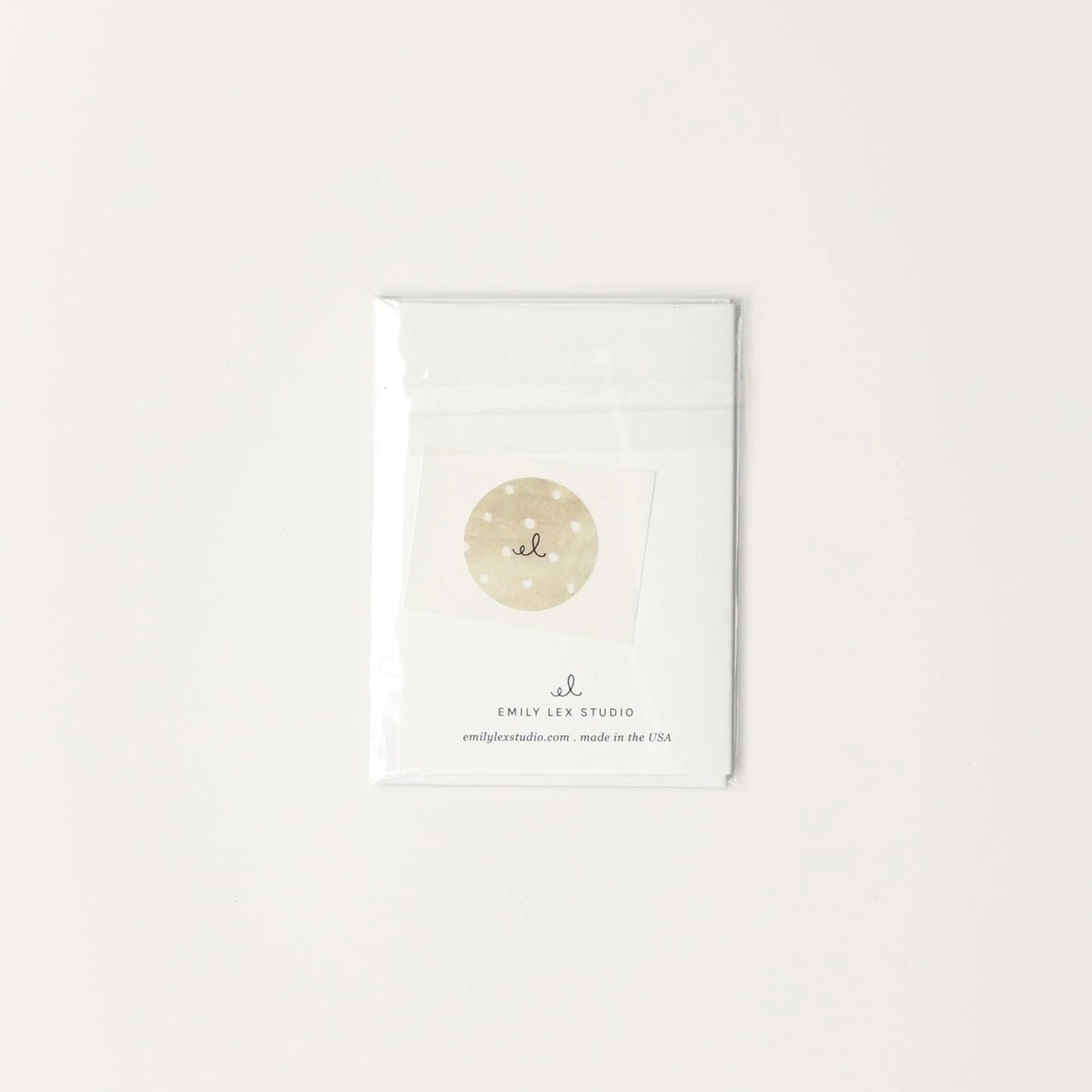 green pumpkin mini notecard - emily lex studio