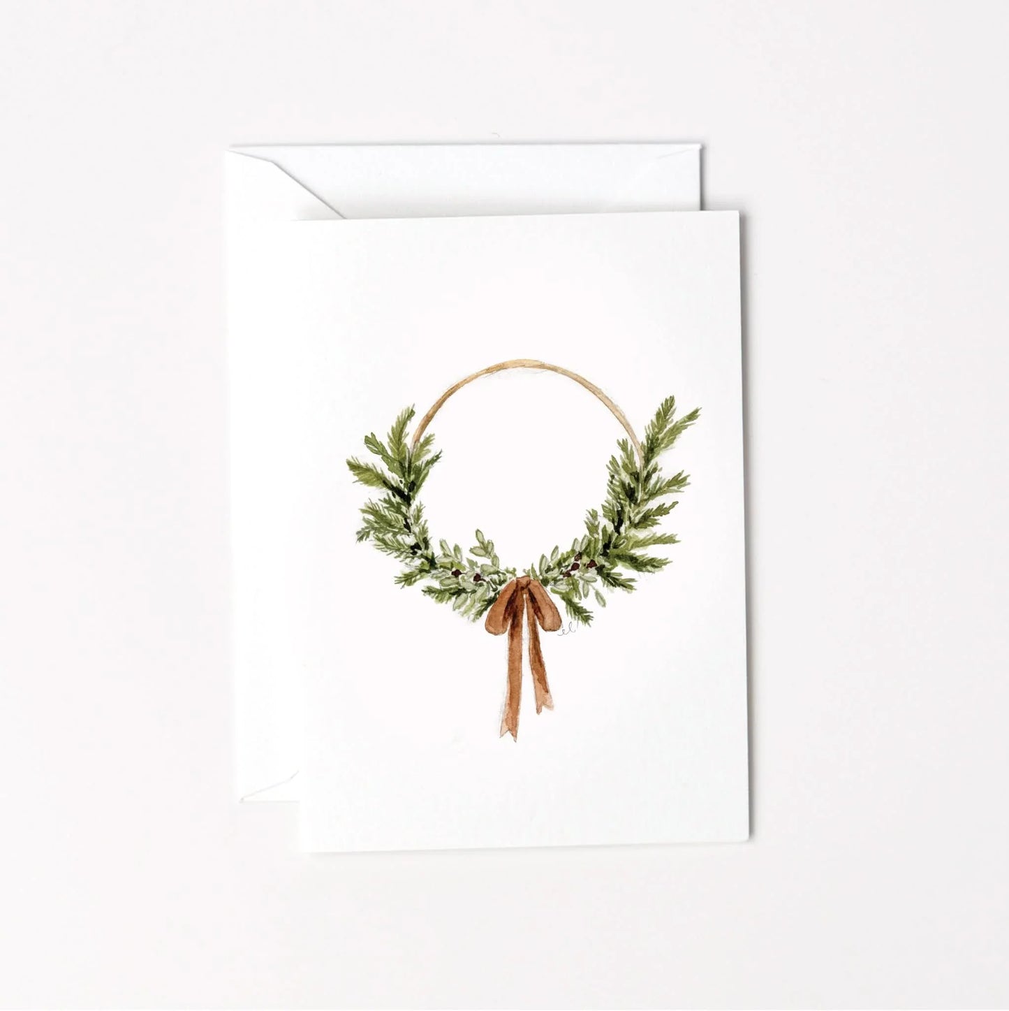 wire wreath mini enclosure notecard