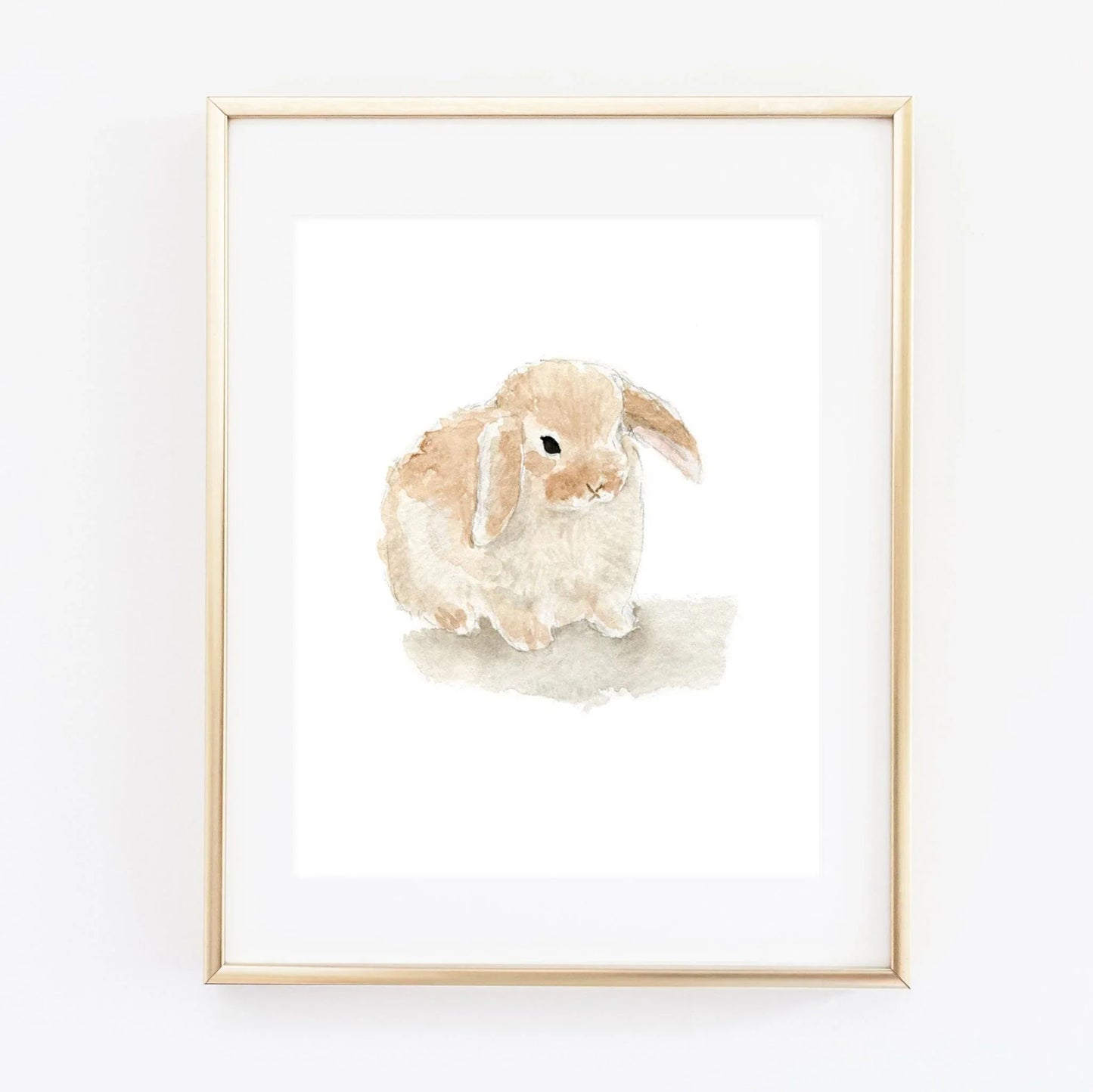 bunny art print - emily lex studio