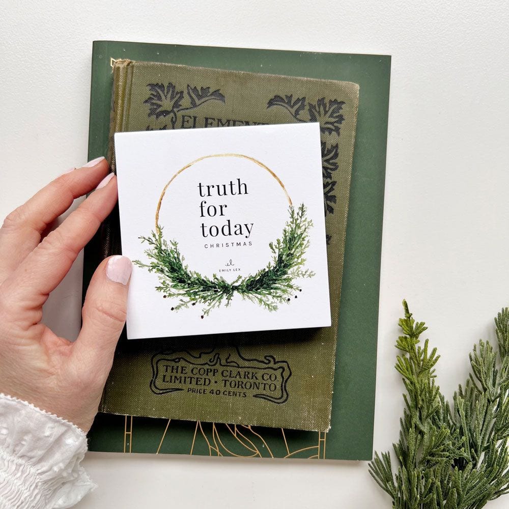 christmas truth for today cards - emily lex studio