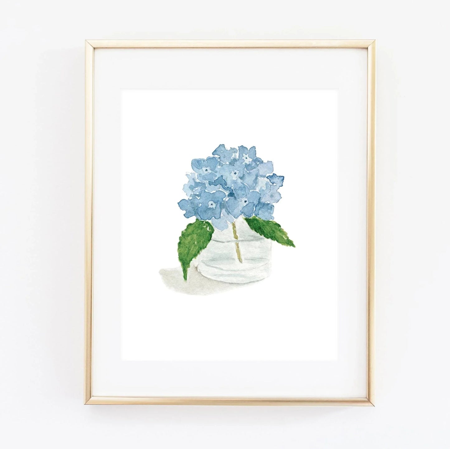 hydrangea art print - emily lex studio