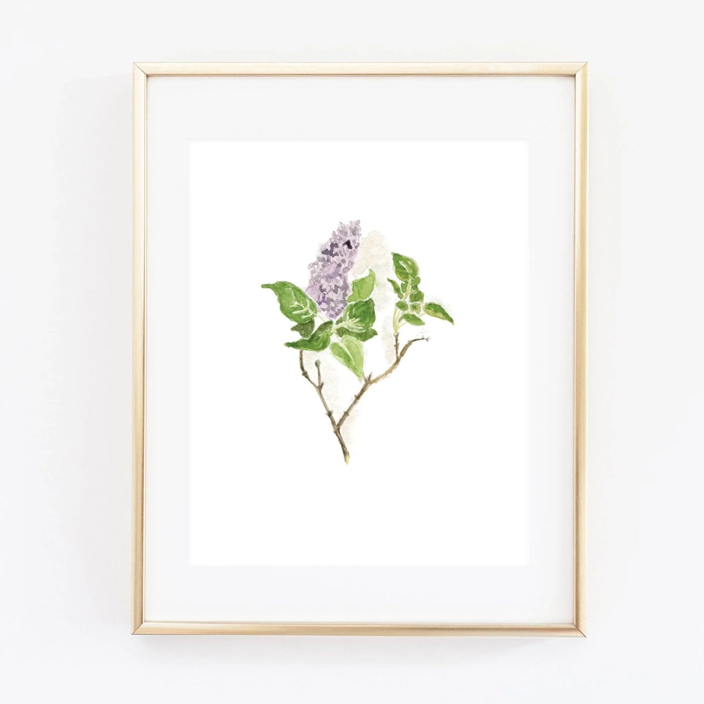 lilac art print - emily lex studio