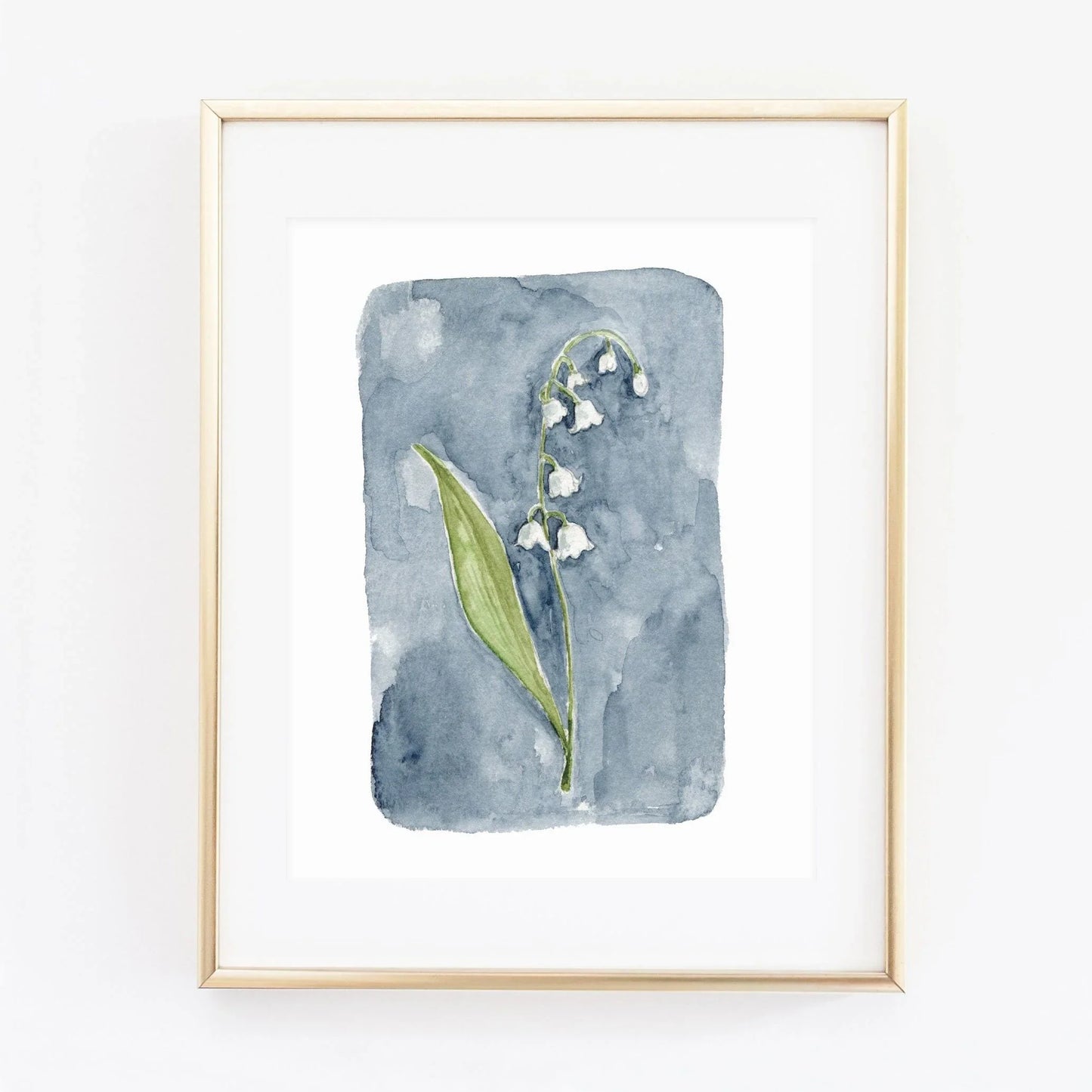 lily of the valley art print - emily lex studio