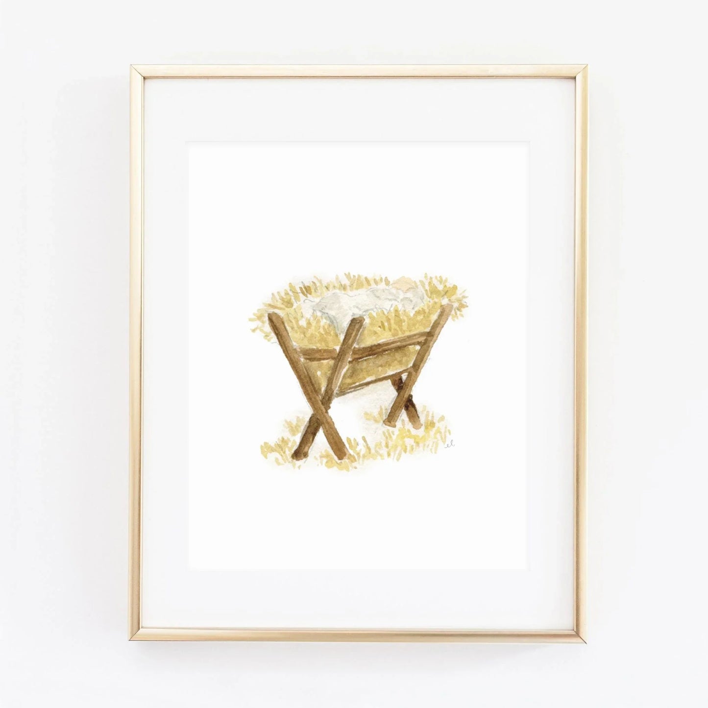 manger art print - emily lex studio