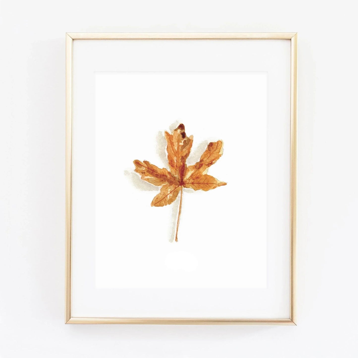 maple leaf art print - emily lex studio