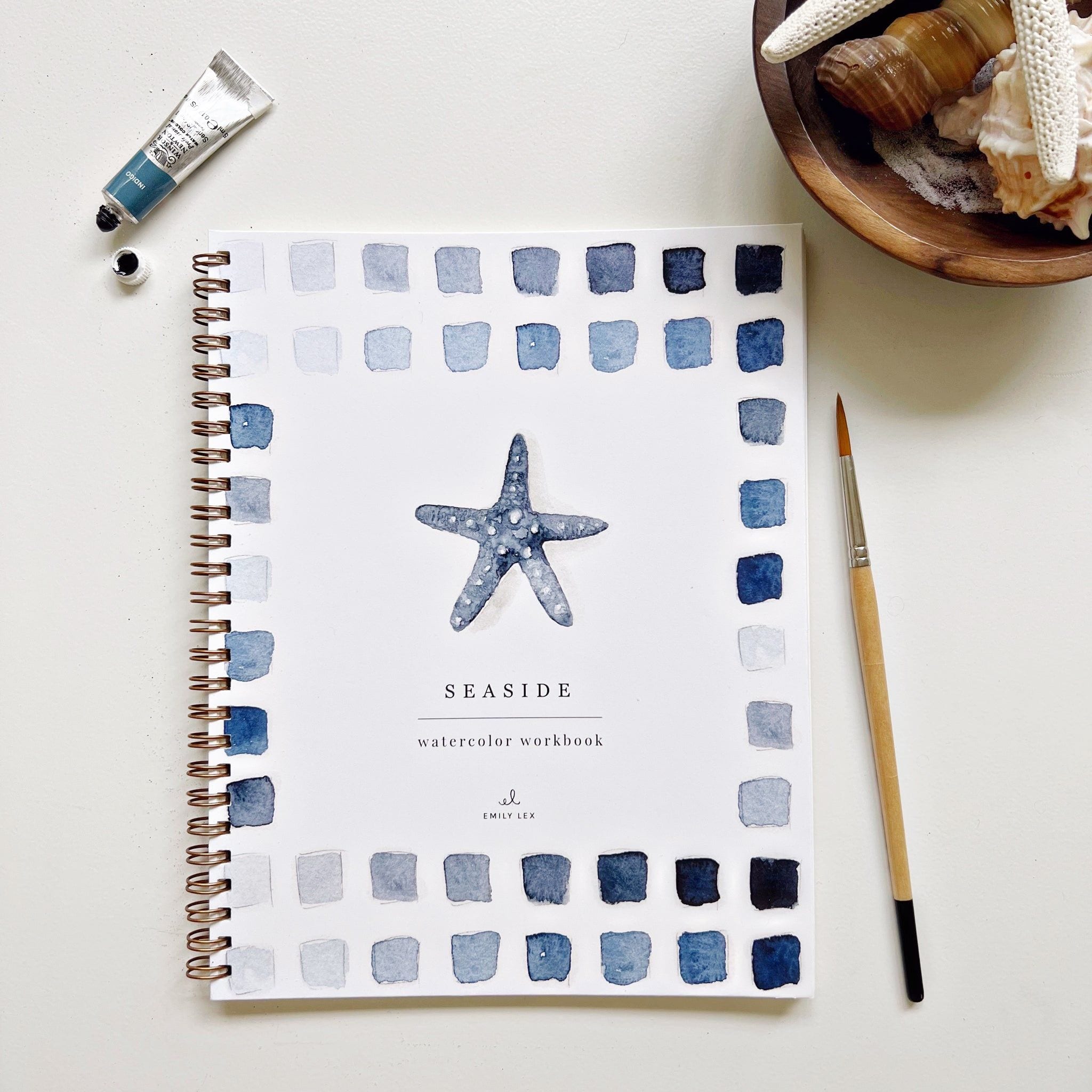 Emily Lex Studio - Gathering inspiration for a seaside watercolor