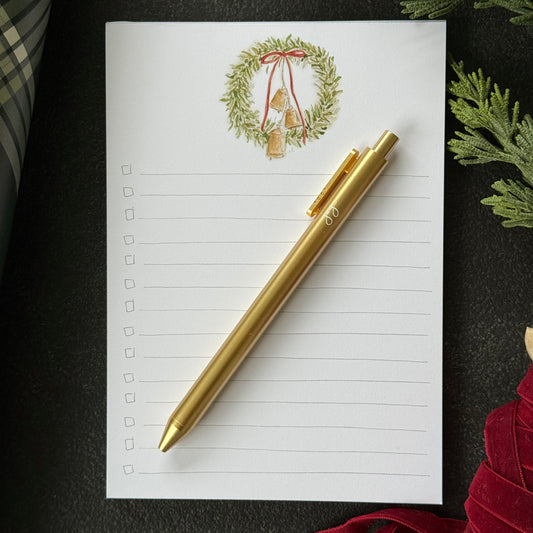 wreath checklist + joy jotter pen