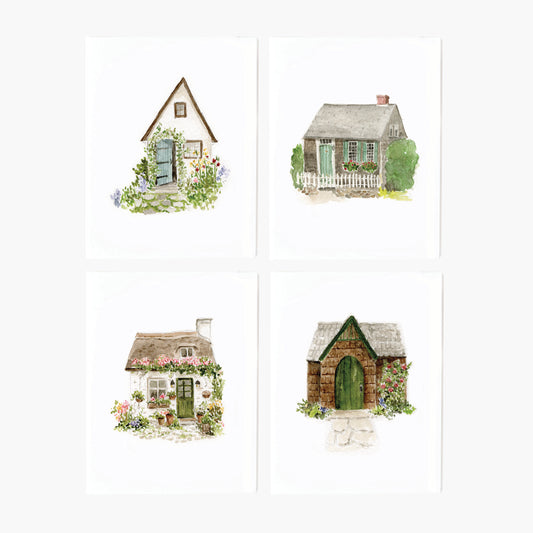 cottage assorted notecard set