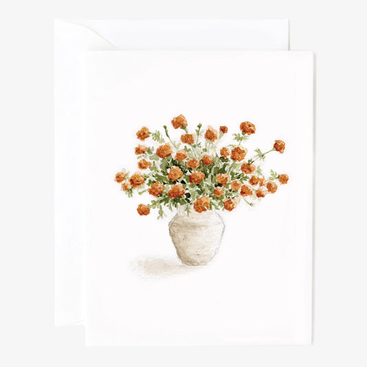 autumn bouquet assorted notecard set