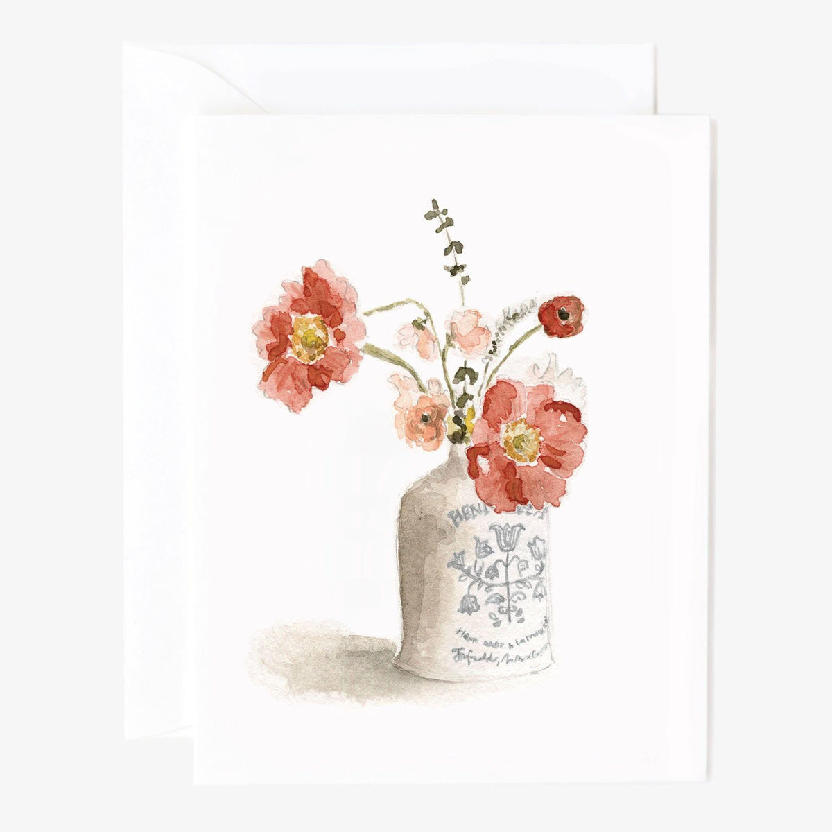 autumn bouquet assorted notecard set