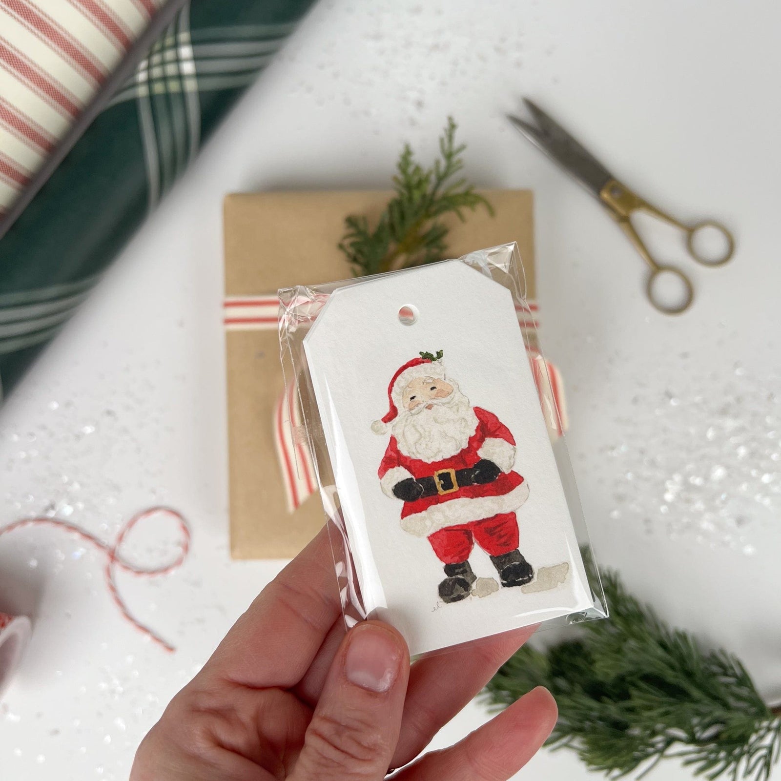 Santa's Presents Christmas Gift Tags (10 Pack) – Emerson and Friends