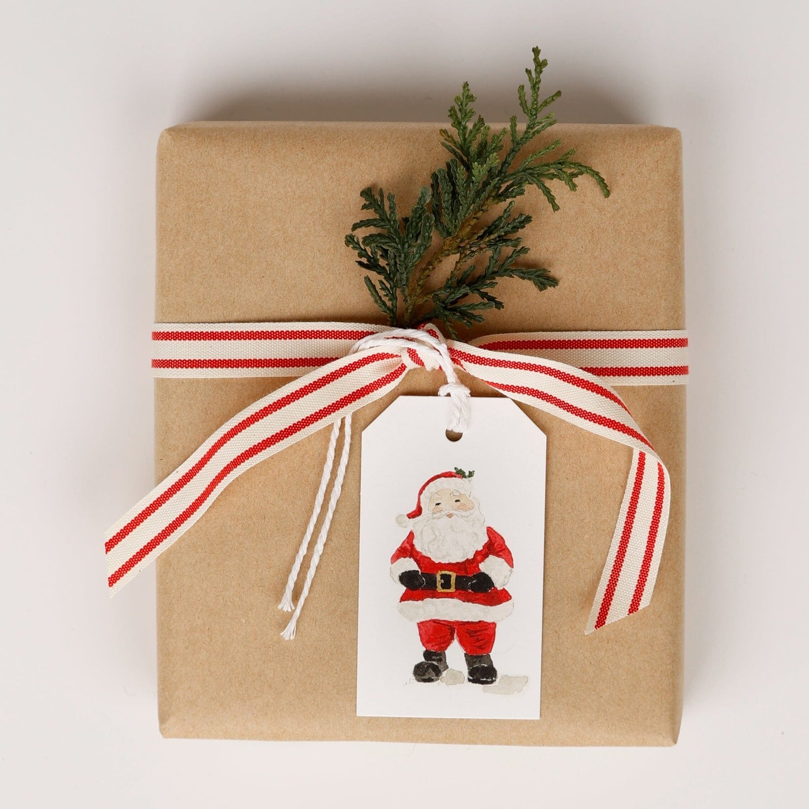 Personalized From Santa Wood Gift Tag – VividEditions
