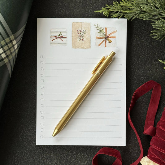 christmas checklist + joy jotter pen