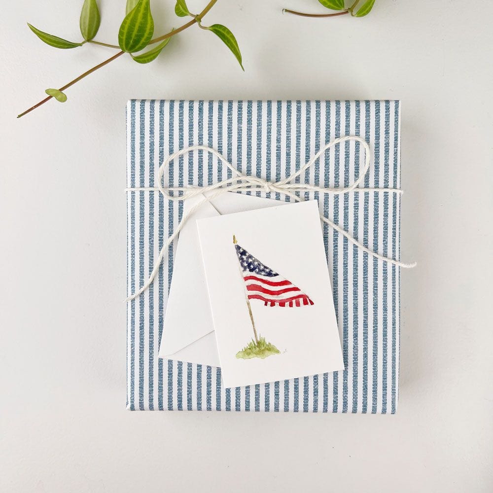 american flag mini notecard - emily lex studio