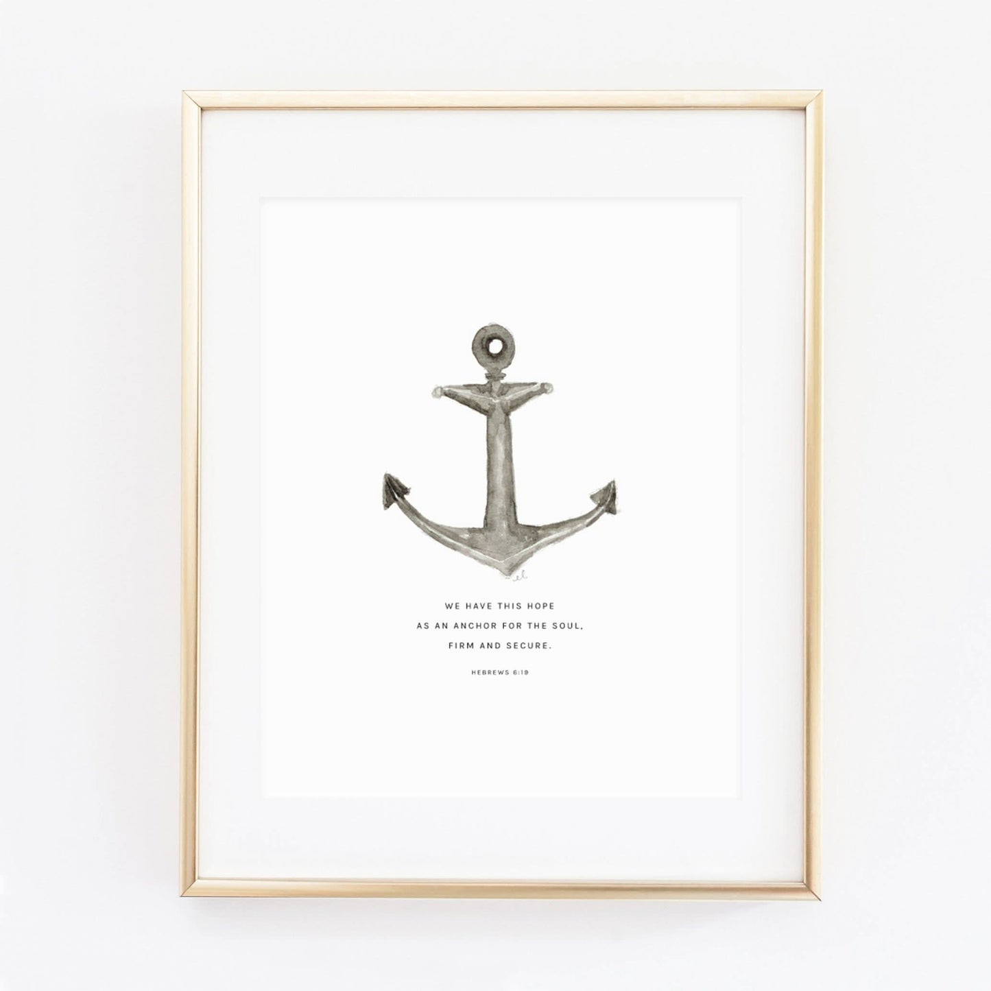 hebrews 6:19 anchor scripture print - emily lex studio