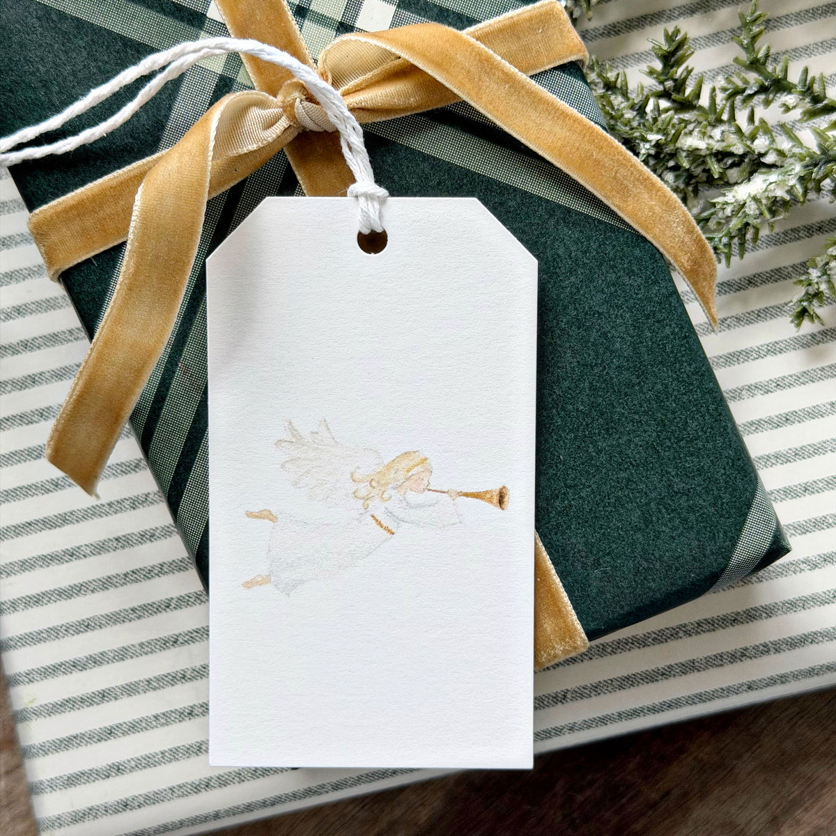 assorted nativity gift tags