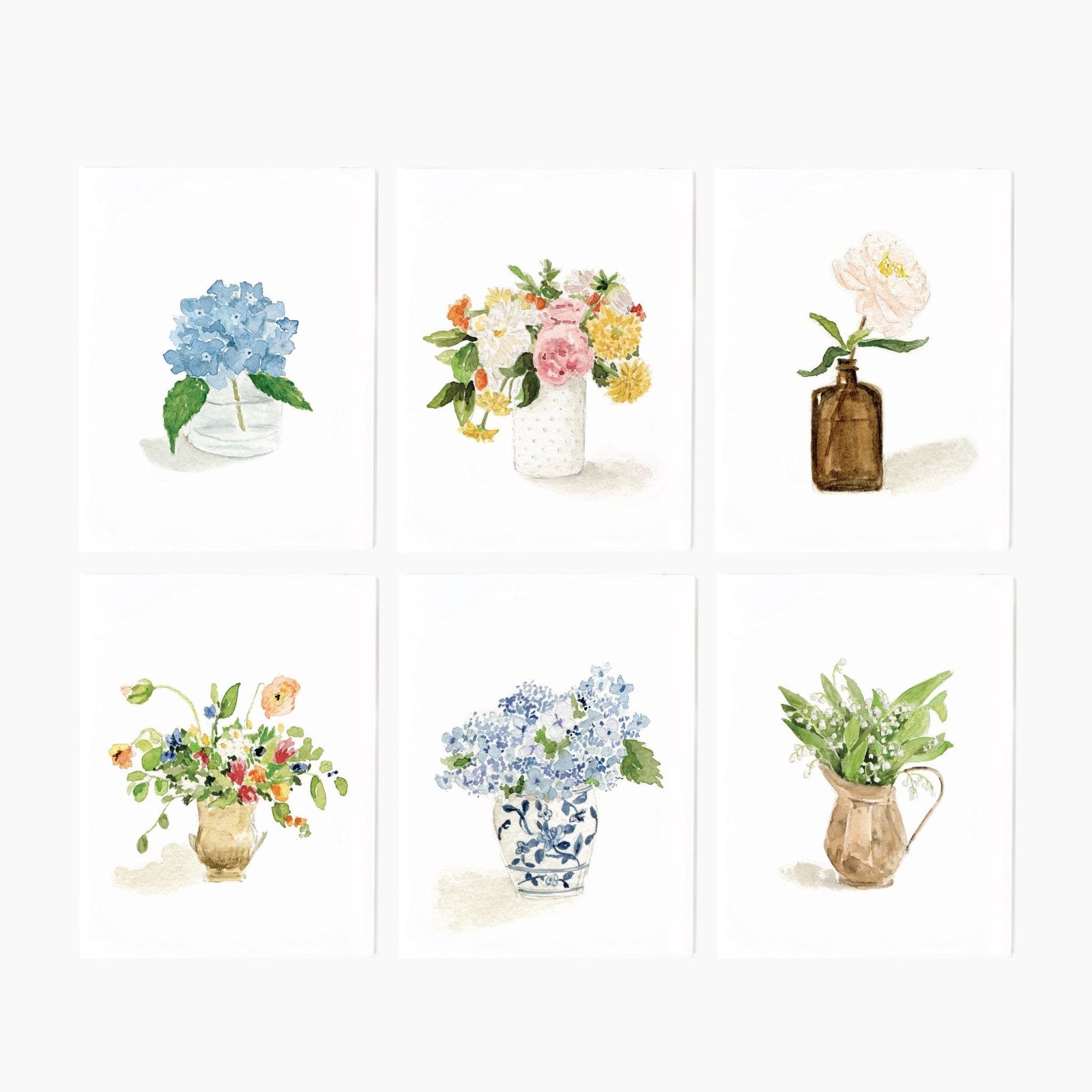 floral mini card set - emily lex studio