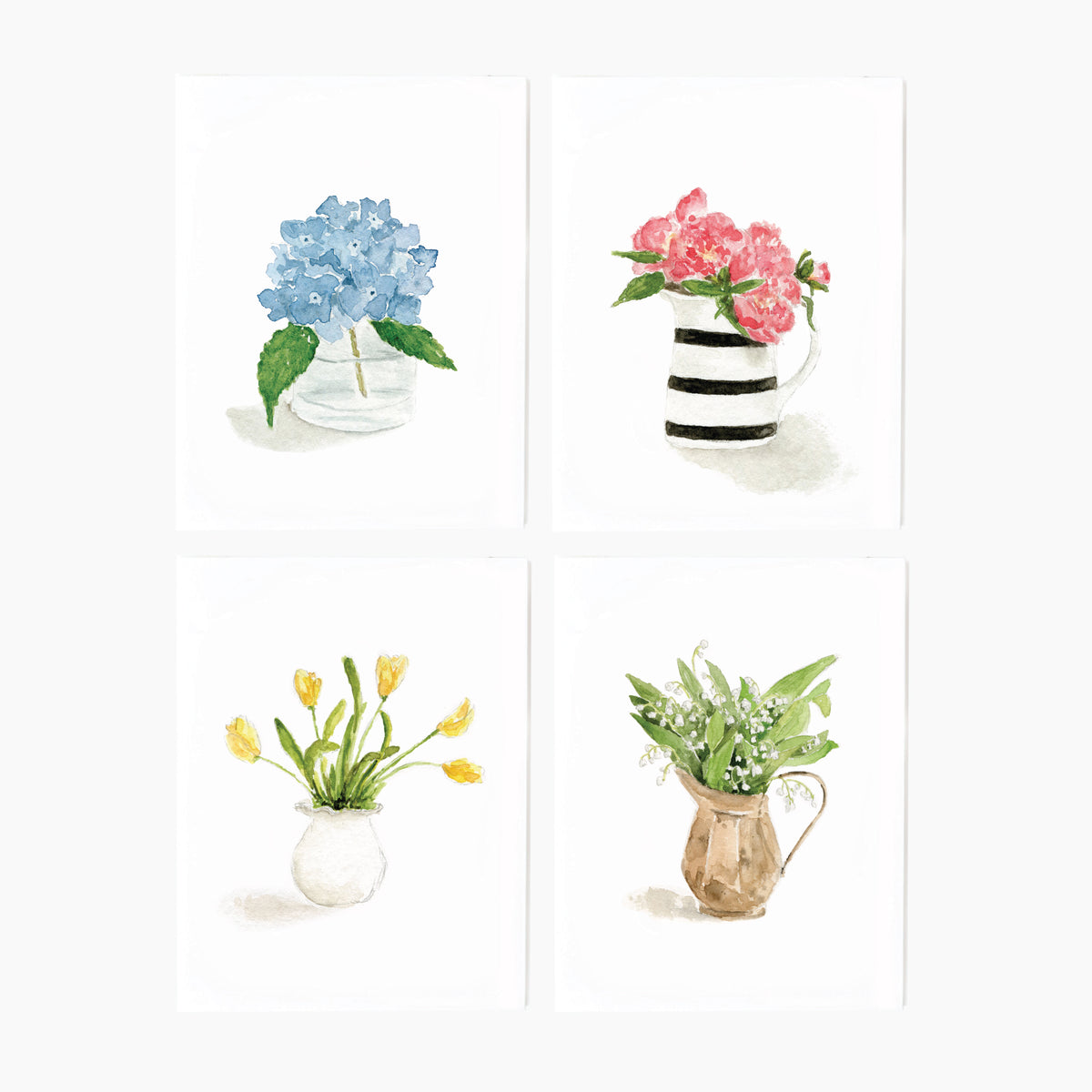 flower assorted notecard set