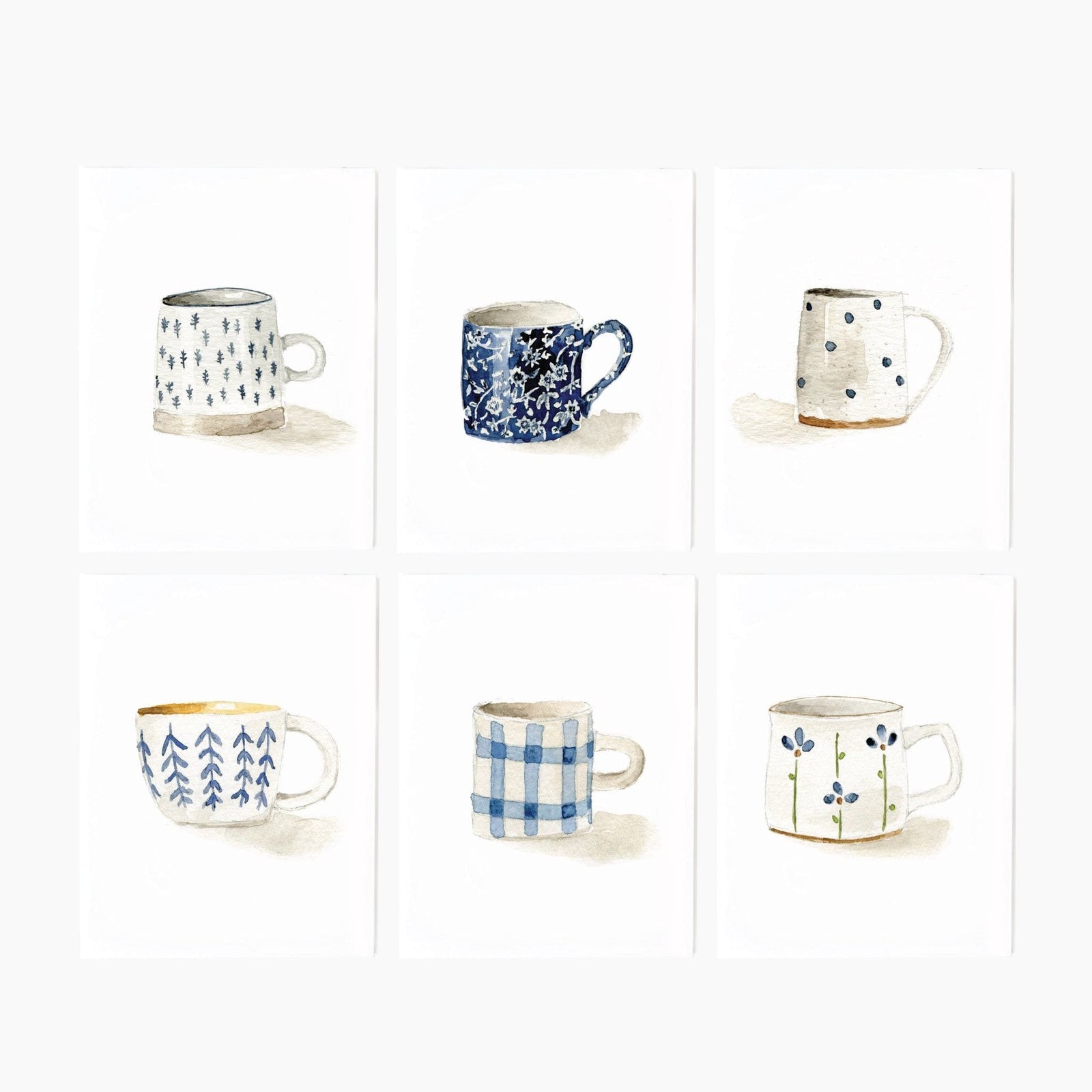 mugs mini card set