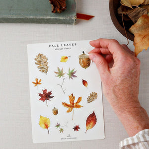 autumn sticker sheets