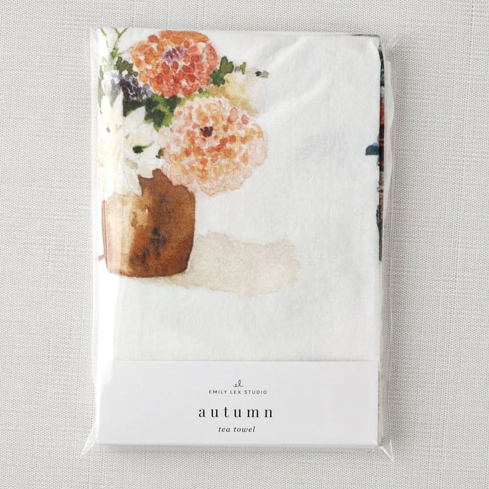 autumn tea towel - emily lex studio