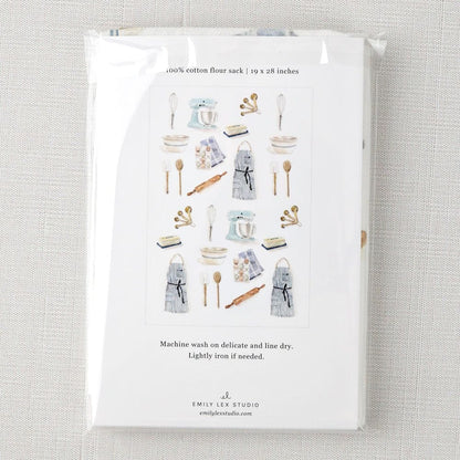 baking tea towel - emily lex studio