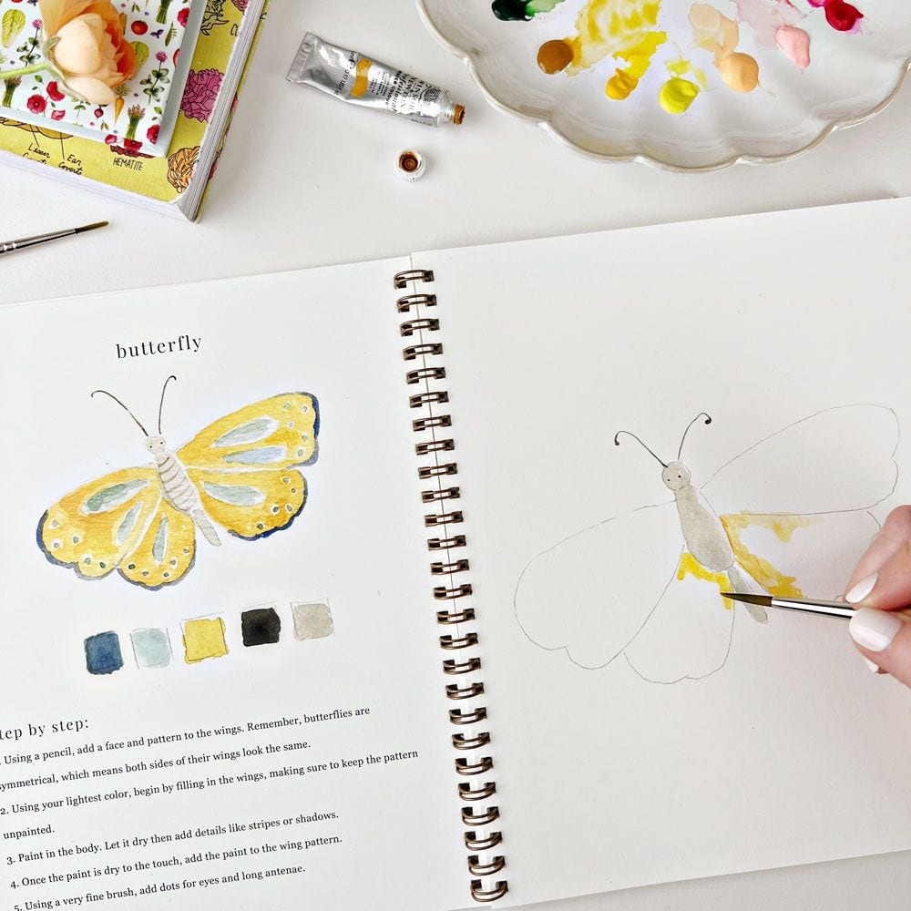 Emily Lex Studio Birds Watercolor Workbook – Beautyhabit