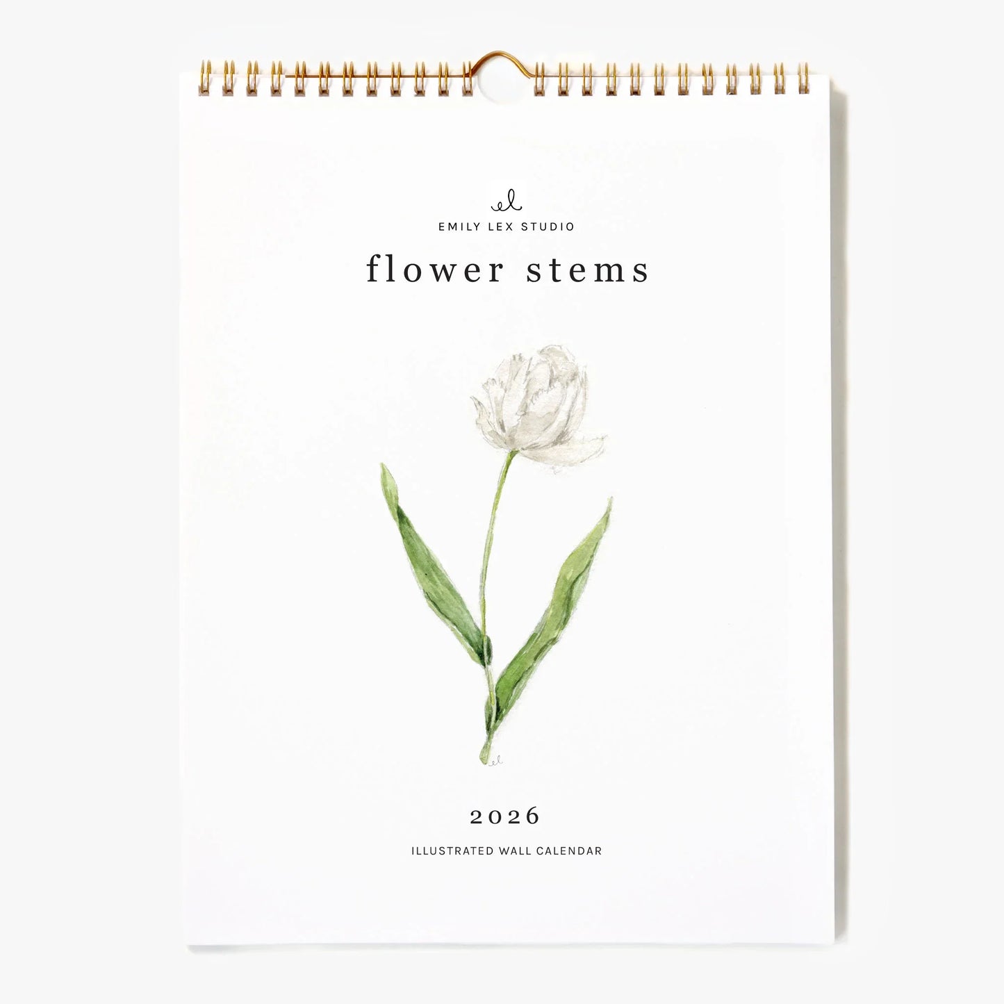 2026 flower stems calendar
