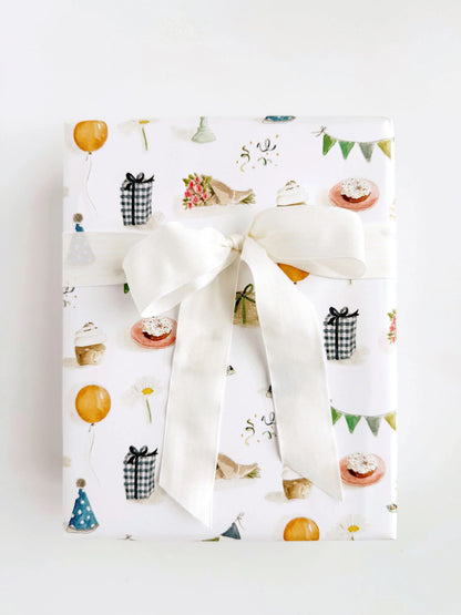 celebrate gift wrapping paper
