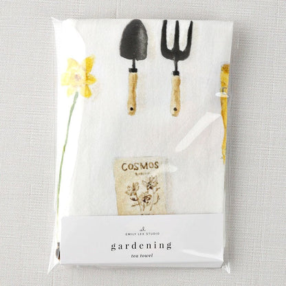 gardening tea towel - emily lex studio