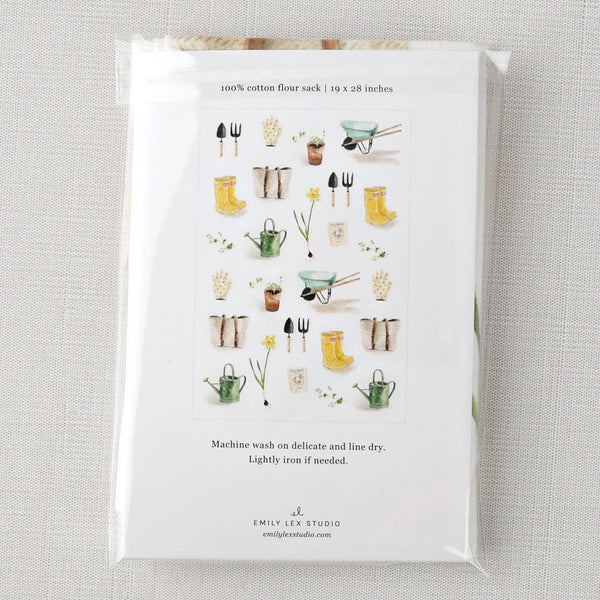 seaside tea towel - emily lex studio