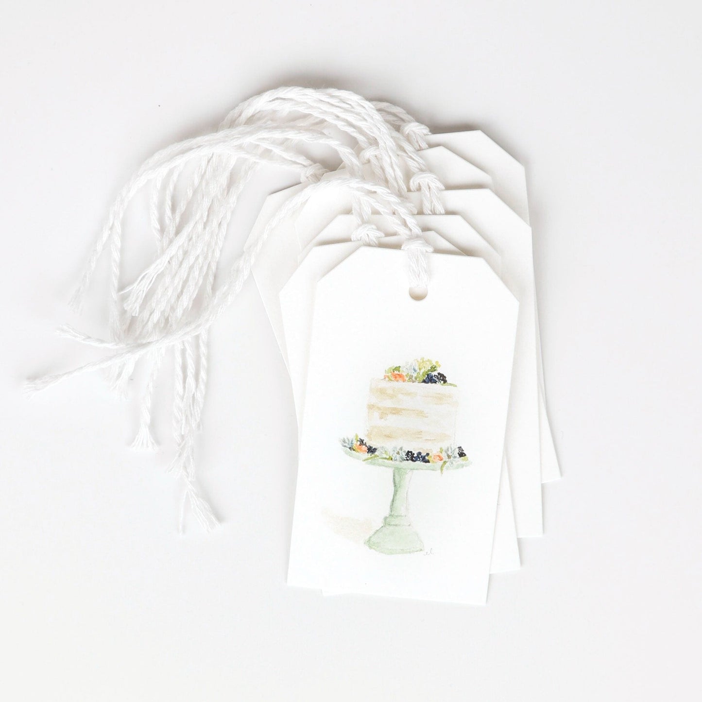 cake gift tags - emily lex studio