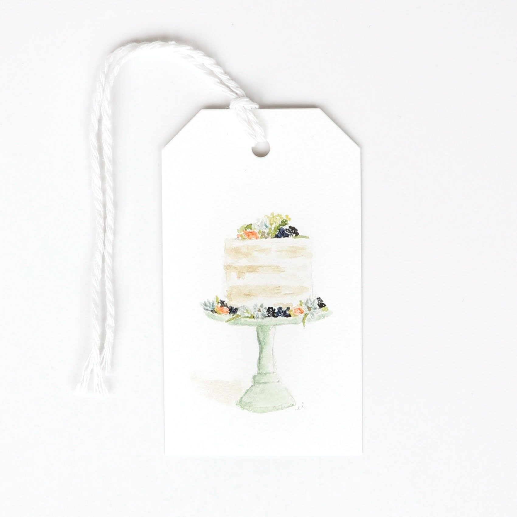 cake gift tags - emily lex studio