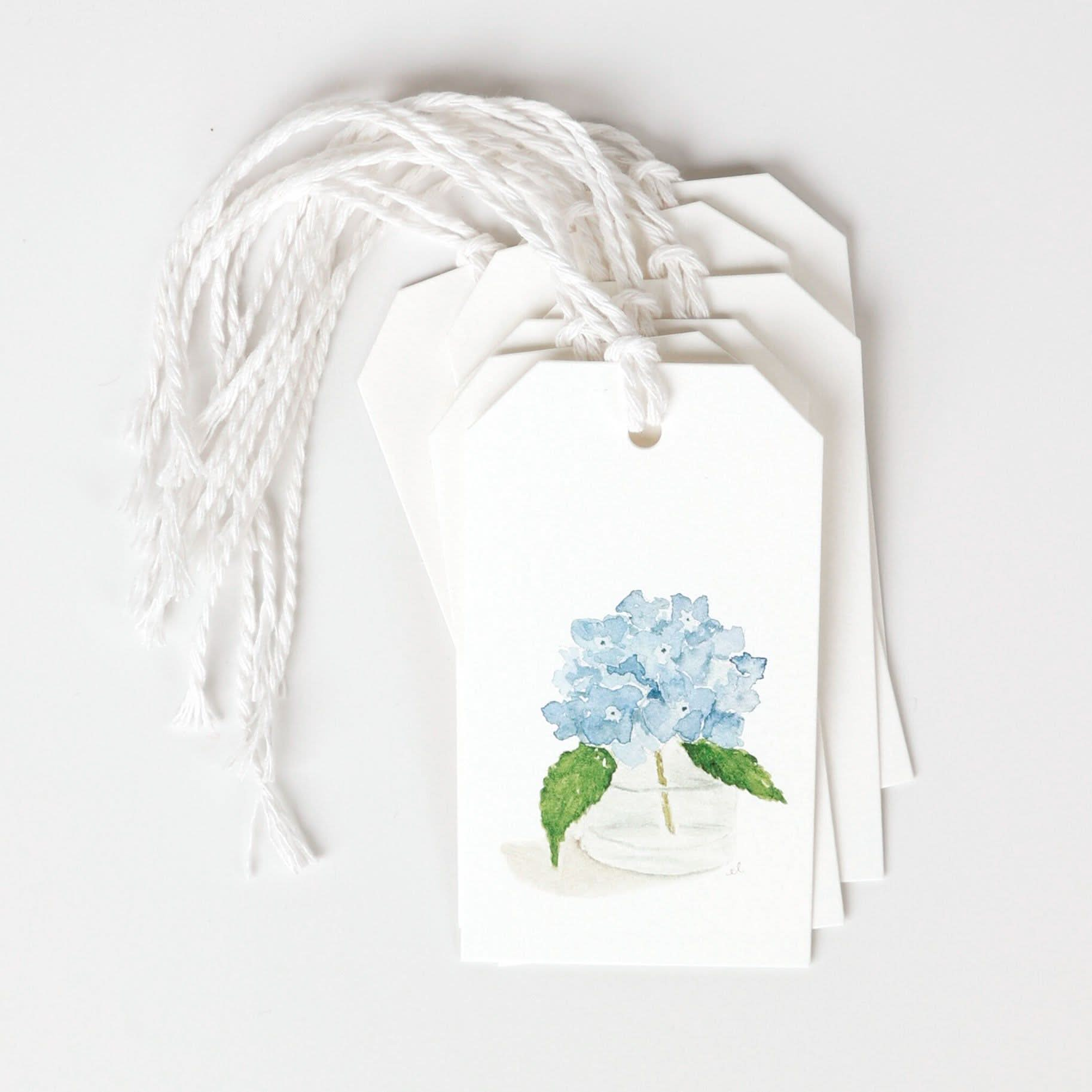 hydrangea gift tags - emily lex studio