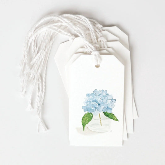 hydrangea gift tags - emily lex studio