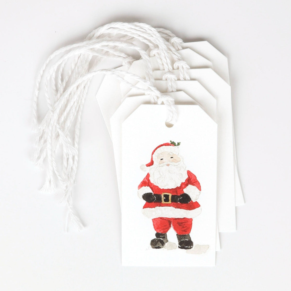 Santa Christmas Gift Tags - Elva M Design Studio
