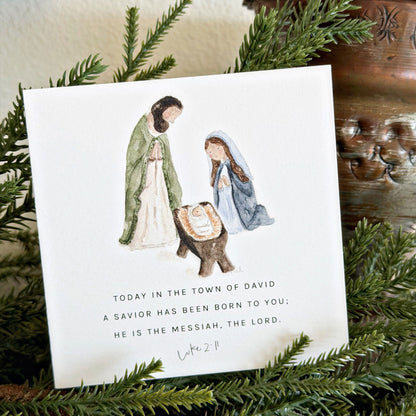 advent truth for today bible verse cards