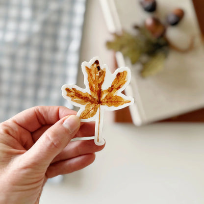 maple leaf sticker