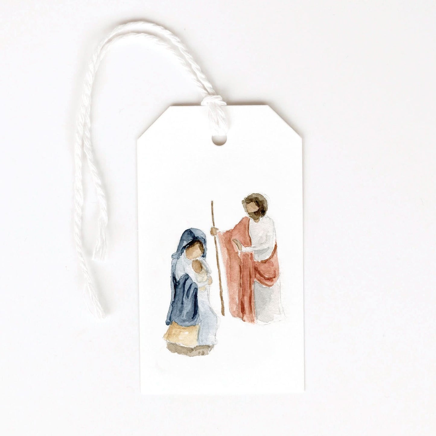 mary & joseph gift tags