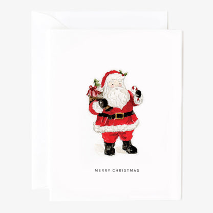 santa greeting card